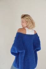 Load image into Gallery viewer, Mohair sweater - INDIGO BLUE
