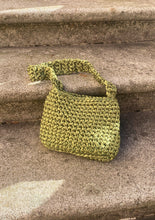 Load image into Gallery viewer, Olive Green crochet bag

